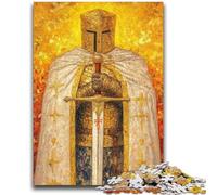 Jigsaws 1000 Pieces for Teenagers Majestic Knight 1000 Pieces for Teenagers,Relax Games Is Ideal As A Gift for The Whole Family (50x75cm)