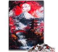 Jigsaws 1000 Pieces for Teenagers Mount Fuji, Japan Challenging To Complete But Fun And Humorous Unique Birthday And Gifts 50x75cm