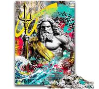 Jigsaws 1000 Pieces for Teenagers Movie Graffiti Stress Reliever Difficult Challenge Deal As Gifts for The Whole Family 26x38cm