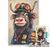 Jigsaws 1000 Pieces for Teenagers Musk Ox As A Member Impossible Game Difficult And Challenge Unique Birthday And Xmas Gifts 38x52cm