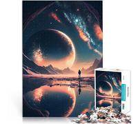 Jigsaws 1000 Pieces for teenagers New World Dekomprimierendes intellektuelles Lernspielzeug Wanddekoration52x38cm