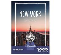 Jigsaws 1000 Pieces for Teenagers New York City US Big Apple Jigsaw Toy Wall Decor Staycation Kill Time Gifts for Friends And Family 38x26cm/1000pcs