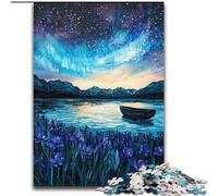 Jigsaws 1000 Pieces for Teenagers Northern Lights Family Fun for Is Ideal As A Gift for The Whole Family for And Age 14 Years Up (size 50x75cm)