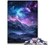 Jigsaws 1000 Pieces for Teenagers Northern Lights for And 14 Years And over Educational Challenge Fun Activities at Home, Birthday Gifts, Travel Gifts 50x75cm