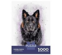 Jigsaws 1000 Pieces for Teenagers Old German Shepherd Dog Wa Adult Puzzles Relaxing Games Precision Cutting Gifts for Friends And Family 38x26cm/1000pcs