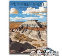 Jigsaws 1000 Pieces for Teenagers Petrified Forest National Park Challenging To Complete But Fun And Humorous Birthday Present, Gifts, Wall Art (size 38x52cm)