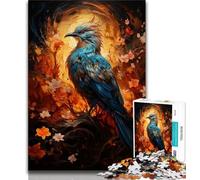 Jigsaws 1000 Pieces for Teenagers Phoenix Bird 1000 Piece Puzzle,Stress Reliever Staycation Kill Time Wishlist with Santa Claus 75x50cm