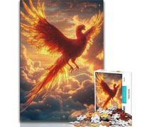 Jigsaws 1000 Pieces for Teenagers Phoenix Puzzles for Adults,for Educational Game Challenge Toy Deal As Gifts for The Whole Family 26x38cm