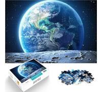 Jigsaws 1000 Pieces for teenagers Planet Earth From Space Herausfordernd Schwierig Tolle Geschenke und Spielzeuge52x38cm