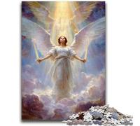 Jigsaws 1000 Pieces for Teenagers Portrait of Mary The Mother Toys Educational Games Stress Relieving Parent-child Interaction for Ages 14+ 26x38cm
