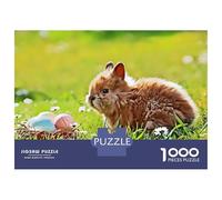 Jigsaws 1000 Pieces for Teenagers Rabbit Jigsaws for Adults Brain Teaser Game A Work of Art Great Gift for Gaming 70x50cm/1000pcs