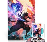Jigsaws 1000 Pieces for teenagers Samurai Action Art Educational Games Home Decoration Parent-child interaction 50x70cm