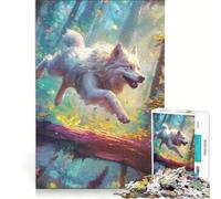 Jigsaws 1000 Pieces for Teenagers Siberian Husky Impossible Game Difficult And Challenge Unique Birthday And Xmas Gifts 38x26cm