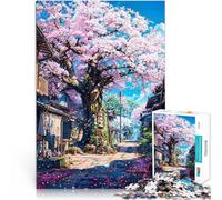 Jigsaws 1000 Pieces for teenagers The ancient Sakura tree Intellektuelles Spiel Einzigartige Wohndekoration und Geschenke52x38cm