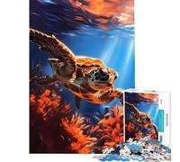 Jigsaws 1000 Pieces for Teenagers Tides of Tranquility Challenging To Complete Learning Educational Family Game for And from 14 Years And over (38x52cm)