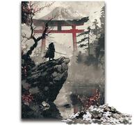 Jigsaws 1000 Pieces for Teenagers Torii Gate Japanese Analysis And Logic Brain Teaser Game Birthday Gifts 38x26cm