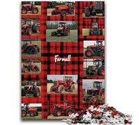 Jigsaws 1000 Pieces for Teenagers Tractor Collage for And 14 Years And over Educational Challenge Fun Activities at Home, Birthday Gifts, Travel Gifts 50x75cm