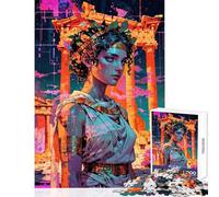 Jigsaws 1000 Pieces for Teenagers Tyche︰ Fortune's Oracle Educational Game Suitable for Couples Home Decoration Toys Gifts for Friends And Family (38x26cm)