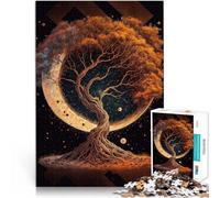 Jigsaws 1000 Pieces for teenagers Universe Tree Hands-on Game 38x52cm for is ideal as a gift for the whole family for and 14 Years old