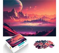 Jigsaws 1000 Pieces for teenagers Utopian World of Tomorrow Lernspiele Heimdekoration Geschenke für Freunde und Familie75x50cm