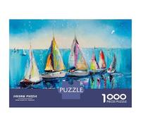 Jigsaws 1000 Pieces for Teenagers Waiting for The Wind Jigsaws for Adults Brain Teaser Game A Work of Art Great Gift for Gaming 70x50cm/1000pcs