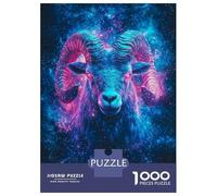Jigsaws 1000 Pieces for Teenagers Wild Withe Tiger Halloween Jigsaw Puzzle Toy Wall Decor Difficult Challenge Birthday Present, Gifts, 38x26cm/1000pcs