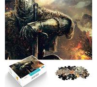Jigsaws 1000 Pieces for teenagers Wounded Knight Pädagogisches Spielzeug zum Stressabbau Wichtelgeschenke75x50cm