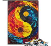 Jigsaws 1000 Pieces for Teenagers Yin And Yang, for 14+ Challenging Game As A Gift for The Whole Family And Friends (Size50x75cm)