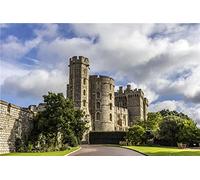 Jigsaws 1000 Pieces Puzzle Stately Home, Castle, Building, London, Ancient History Diy Art For Grown Ups Adults 38x52CM