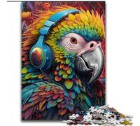 Jigsaws 1000Pieces for Adults Colorful Parrot Jigsaw Puzzles for Adults 1000Piece Perfect for Family Fun on Birthdays, Christmas (Size 26x38 cm)