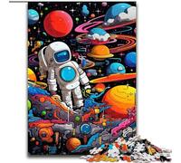 Jigsaws 1000Pieces for Adults Galaxy Planet Jigsaw Puzzles Brain Teaser Game for Teenagers, for Family Game Night (Size 50x75 cm)