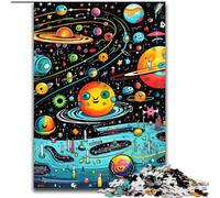 Jigsaws 1000Pieces for Adults Galaxy Planet Jigsaw Puzzles Brain Teaser Game for Teenagers, for Family Game Night (Size 50x75 cm)