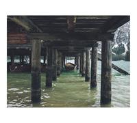 Jigsaws 1500 Pieces for Adults Challenging Game-Boat,bridge,water 87x57cm