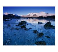 Jigsaws 1500 Pieces for Adults Challenging Game-River,Mountains,Stones,Shade 87x57cm