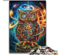 Jigsaws 2000 Pieces for Adults Animal Fantasy Owl Challenging Game And Family Play with Fully Interlocking Randomly Shaped Pieces 70x100cm