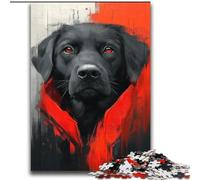 Jigsaws 2000 Pieces for Adults Black Labrador for Ages 14 And over Fun Games Fun Activities at Home, Birthday Gifts, Travel Gifts 70x100cm