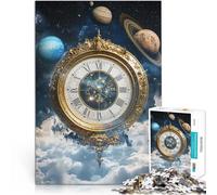 Jigsaws 2000 Pieces for Adults classic clock Made of cardboard Suitable for people aged 14 and above Vacation at home: killing time Challenging Game Gifts。size:70x100cm/27.5x39.3inch