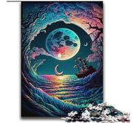 Jigsaws 2000 Pieces for Adults Colorful Waves Learning Educational Toys Family Games Gifts for Friends And Family 70x100cm