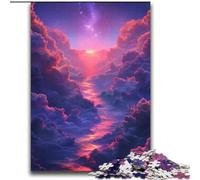 Jigsaws 2000 Pieces for Adults Colourful Alien Scenery Challenging Game And Family Play with Fully Interlocking Randomly Shaped Pieces 70x100cm