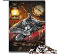Jigsaws 2000 Pieces for Adults Farm Cat Family Fun Fun at Home Activities, Birthday Present,Travel Gifts, for And 14 Years Old 70x100cm