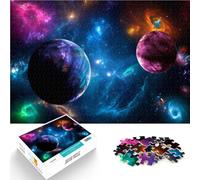 Jigsaws 2000 Pieces for Adults Outer space planets Toy Intellectual Game 70x100cm deal as gifts for the whole family for 14+