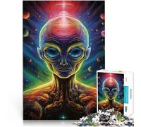Jigsaws 2000 Pieces for Adults Psycho Alien Made of cardboard，Suitable for ages 14 and up Stress Relief Difficult Hard Gifts for Women Men 。size：70x100cm/27.5x39.3inch