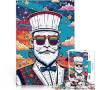 Jigsaws 2000 Pieces for Adults the Gentleman Made of cardboard Suitable for people aged 14 and above Home decoration toys Funny gift。size：70x100cm/27.5x39.3inch
