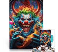 Jigsaws 2000 Pieces for Adults The Sinister Carnival Made of cardboard,for 14+ Intellectual Game Gift - Challenging Game。size:70x100cm/27.5x39.3inch