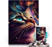 Jigsaws 2000 Pieces for Adults Trippin on Whiskers Cat Made of cardboard，for age 14+ Vacation at home: killing time Great gifts and toys。size：70x100cm/27.5x39.3inch