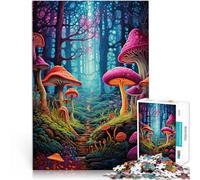 Jigsaws 2000 Pieces for Adults Trippy Forest Lernspiel-Herausforderungsspielzeug Einzigartige Wohndekoration und Geschenke70x100cm