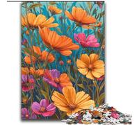 Jigsaws 2000 Pieces for Adults Wildflower Summer Challenging Game And Family Play with Fully Interlocking Randomly Shaped Pieces 70x100cm