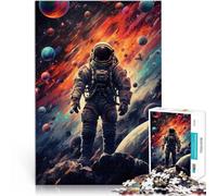 Jigsaws 2000 Pieces for teenagers Astronaut Asteroid Walking Lustige Spiele mit vollständig ineinander greifenden, zufällig geformten Teilen70x100cm