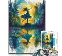 Jigsaws 2000 Pieces for Teenagers Ballet Dancer,Brain Intelligence Challenge Addictive Toys Birthday Present,Gifts,Wall Art 70x100cm