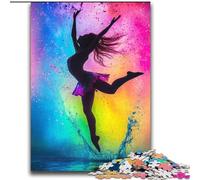 Jigsaws 2000 Pieces for Teenagers Ballet Dancer Oil Painting Stress Reliever Difficult Challenge Every Piece Is Unique - Challenging Family Fun Game 70x100cm